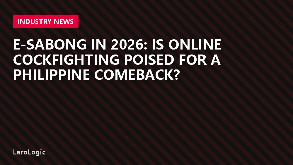 E-Sabong in 2026: Is Online Cockfighting Poised for a Philippine Comeback?